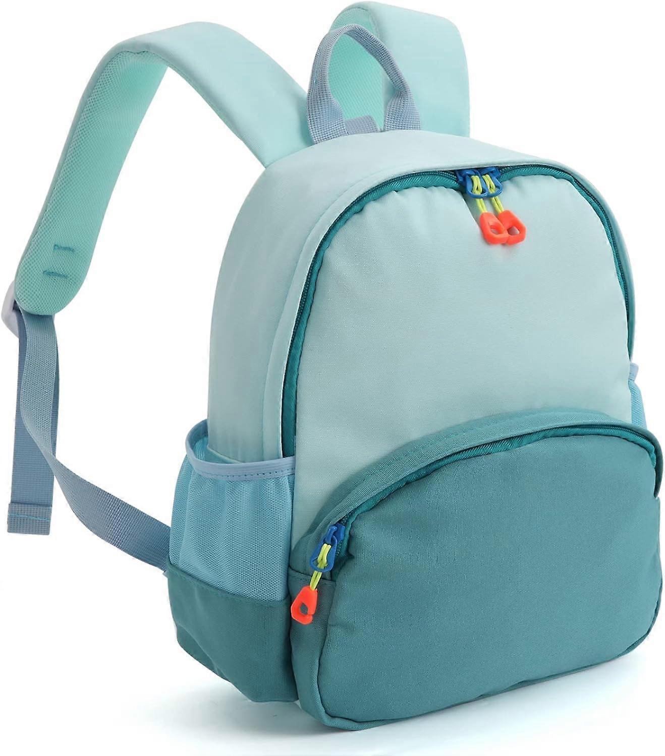 Children's Cute Canvas Backpacks Toddler Backpack (Blue)