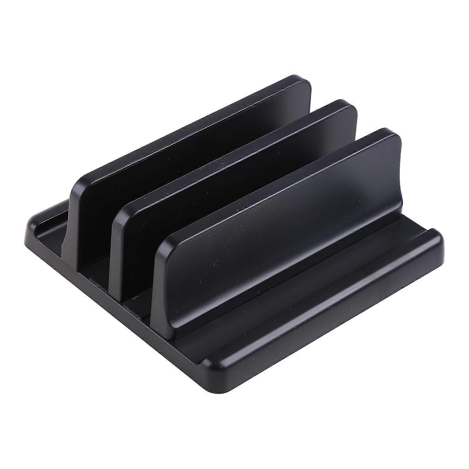 Support vertical pour ordinateur portable avec station d’accueil réglable Support pour ordinateur portable double en plastique durable