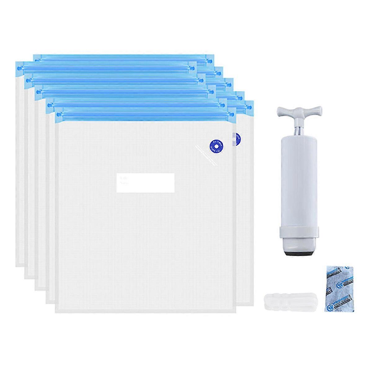 1 Ensemble Sacs De Compression Sous Vide Sac De Stockage De Consommables D’imprimante 3D avec Déshydratant Clip De Pompe