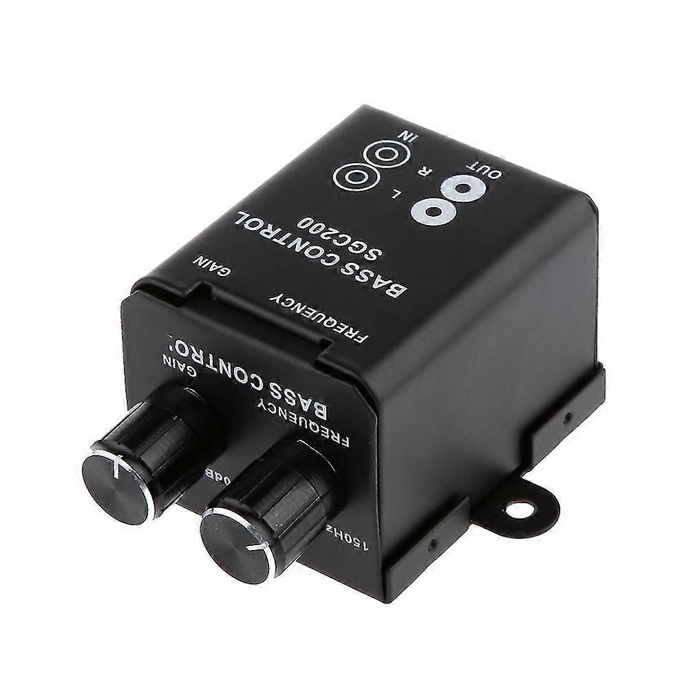 Universal Car Amplifier Speaker Bass Controller Car Audio Regulator new
