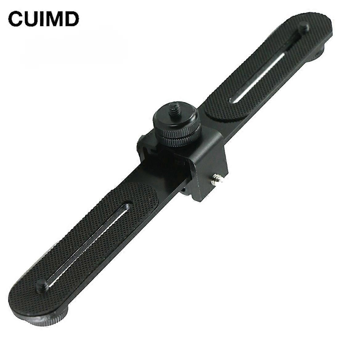 Multi-function Mobile Phone Stand 1/4 Tripod Mount 3-Position Bracket for Clip Video Live Selfie Stick Smartphone Camera Monopod