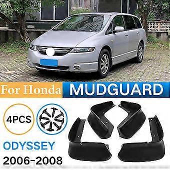 For Honda Odyssey 2006-2008 Car Mudguard Front Rear Fender Car Accessories 2007 2006 Car-styling 4pcs