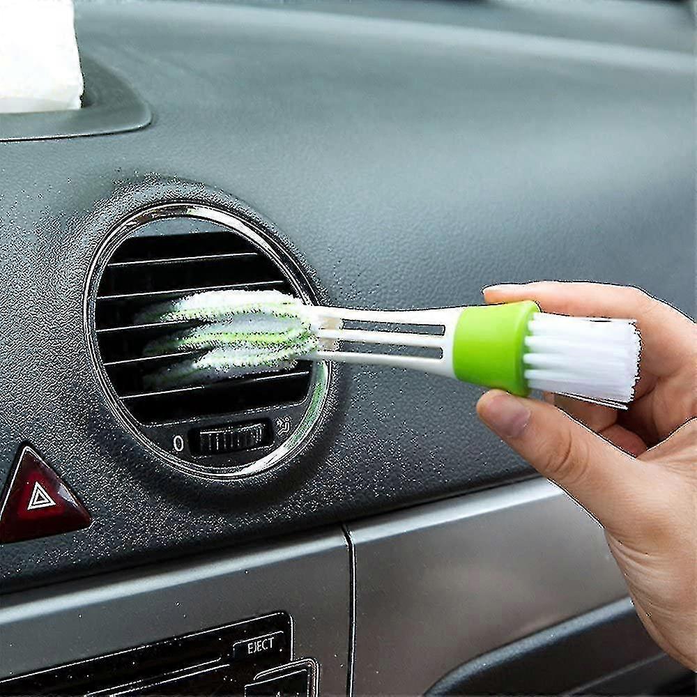 3 stk mini duster, dobbel endet mikrofiber vent duster &børste