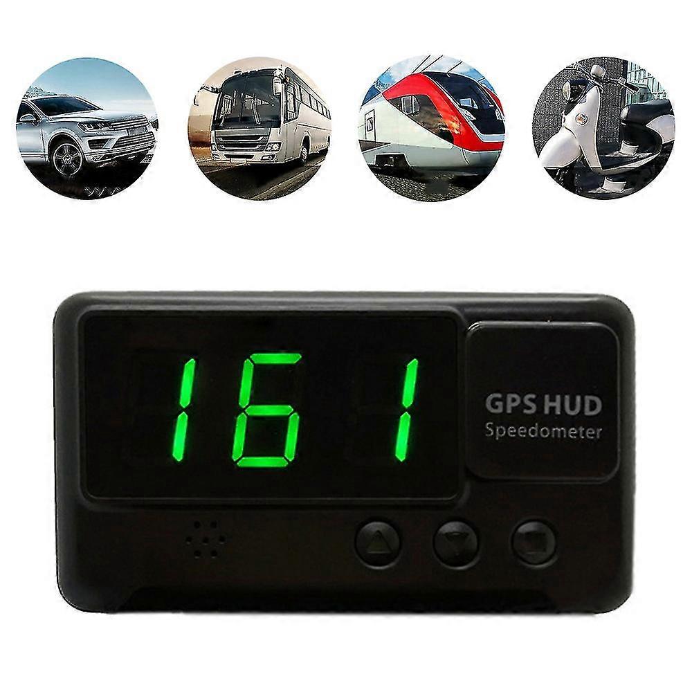 Velocímetro GPS Carro HUD Head-up Display Universal Car HUD Head Up Display Digital GPS Velocímetro