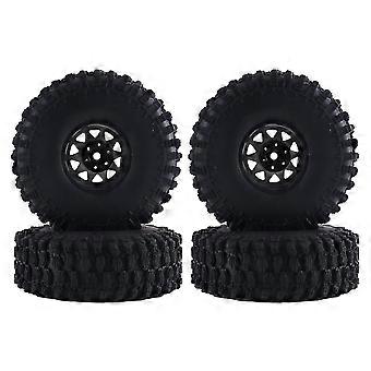 120mm Metal 1.9 pulgadas Beadlock Wheel Rim Wheel Hub Tire para 1/10 Rc Crawler Car Trx4 Axial Scx10,5