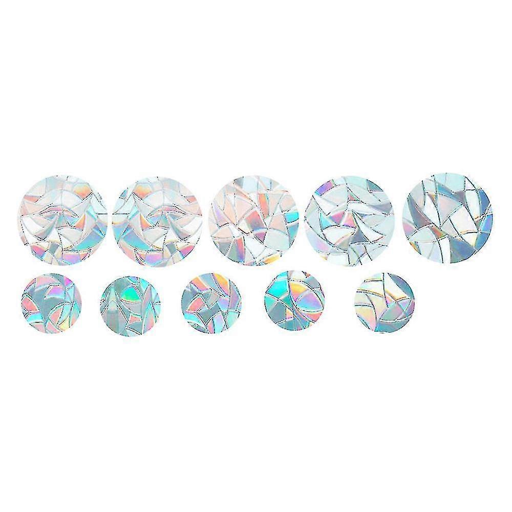 Rainbow Prism Electrostatic Paste Glass Paste Glue-free Pvc Film High Quality