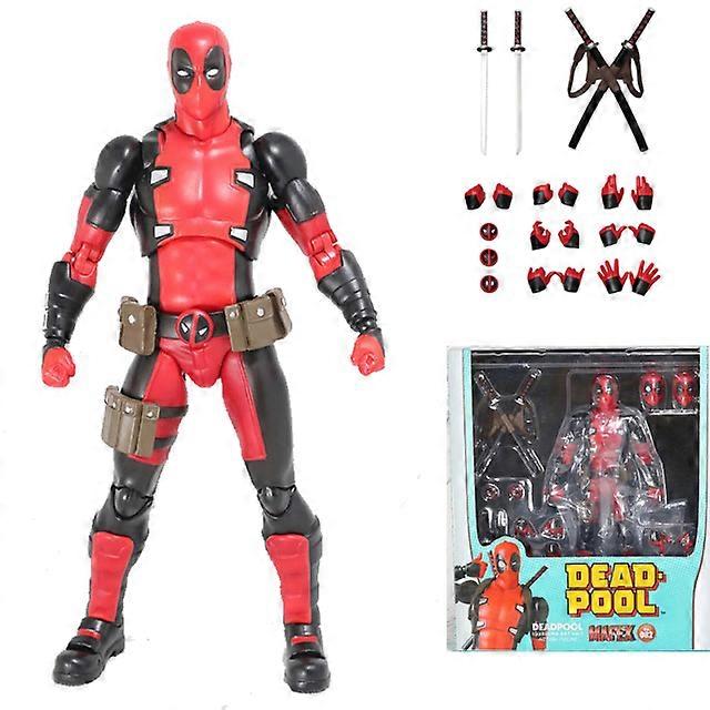 الأبطال الخارقين المنتقمون Deadpool العمل مجموعة هدية عيد ميلاد الأطفال