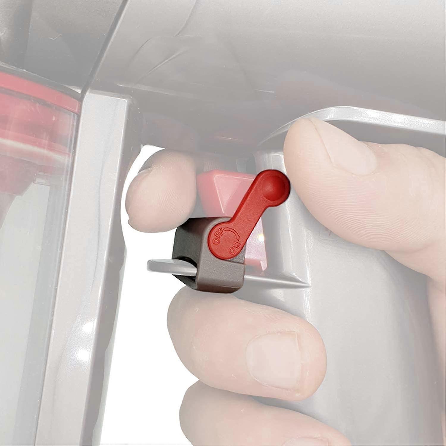 On/Off Button Control Clip Vacuum Switch Latch, Lock Power Button On/Off Status