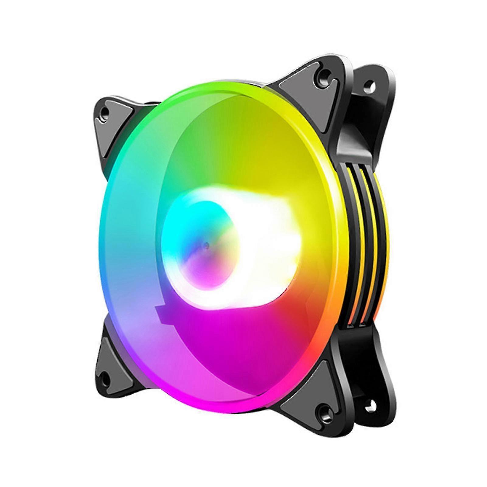 Silencioso enfriamiento de la computadora Pc Ventiladores Colorido Cooler Pc Case Computer Case Ventilador para computadora