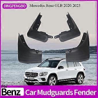 Guardabarros Guardabarros aptos para Mercedes Benz GLB 2020-2023 Guardabarros Guardabarros Guardabarros Guardabarros Accesorios Protectores de rueda 4x Neumático