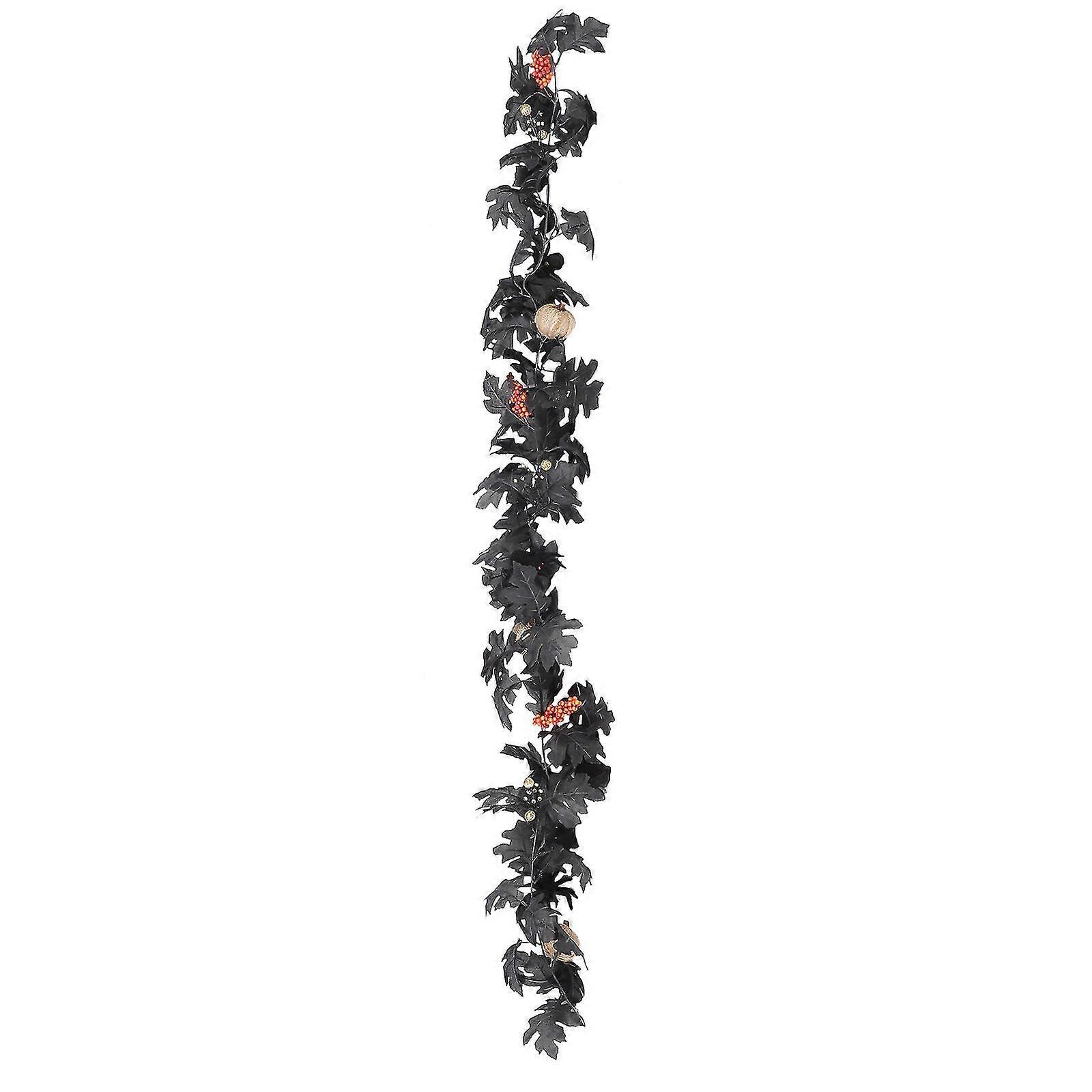 Simulation Spider Maple Leaf Rattan Artificial Maple Leaf Vine Decor Hanging Ornament