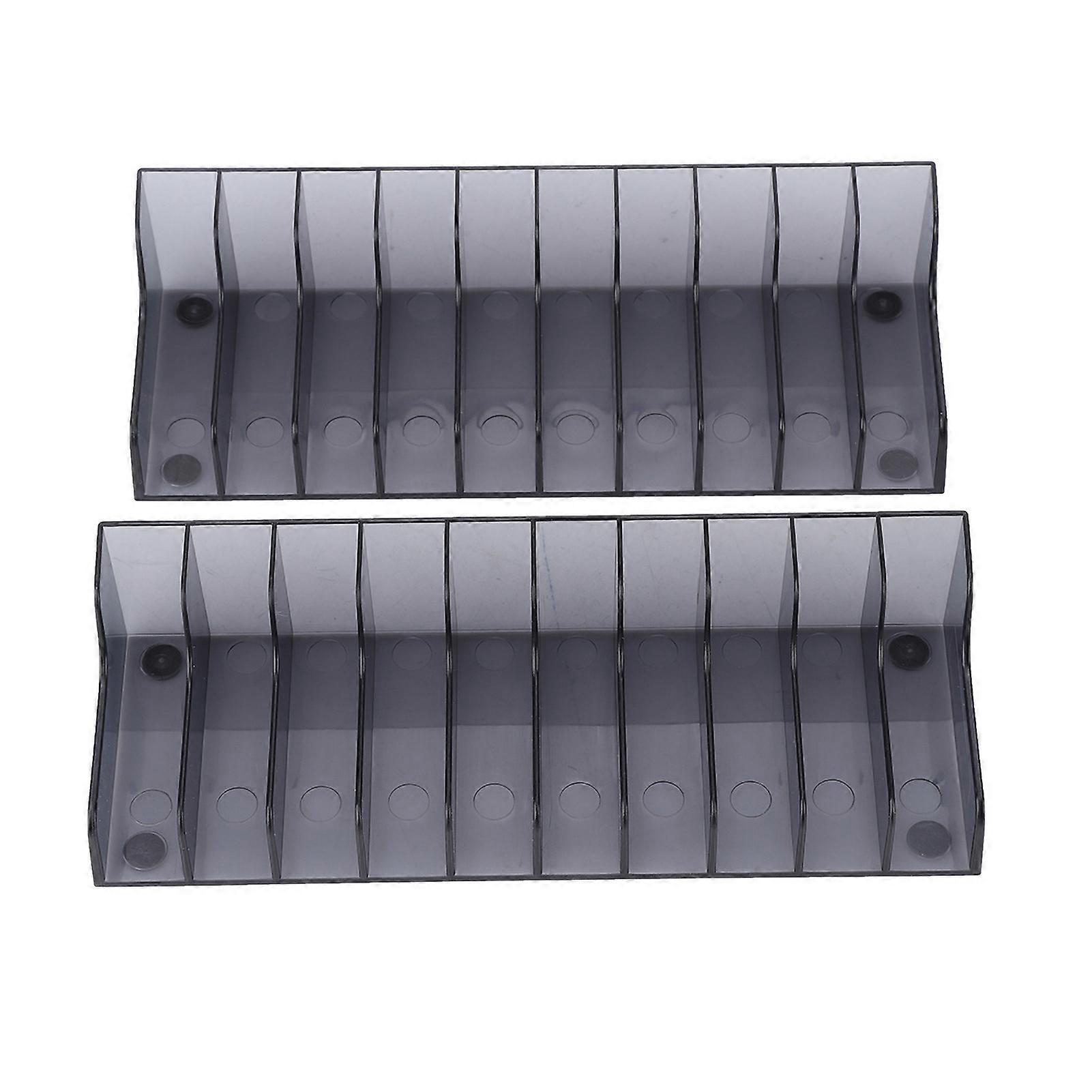 2 PCS Large Capacity Game Card Box Game CD Storage Stand Holder Bracket for PS4/SLIM/PRO