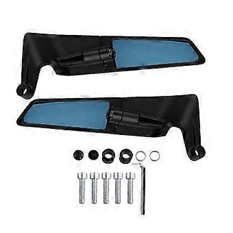 Motorcycle Mirrors Adjustable Rotating Rearview Mirror for Z650 Z900 2021-2023 Fixed Wind Wing Side Mirror