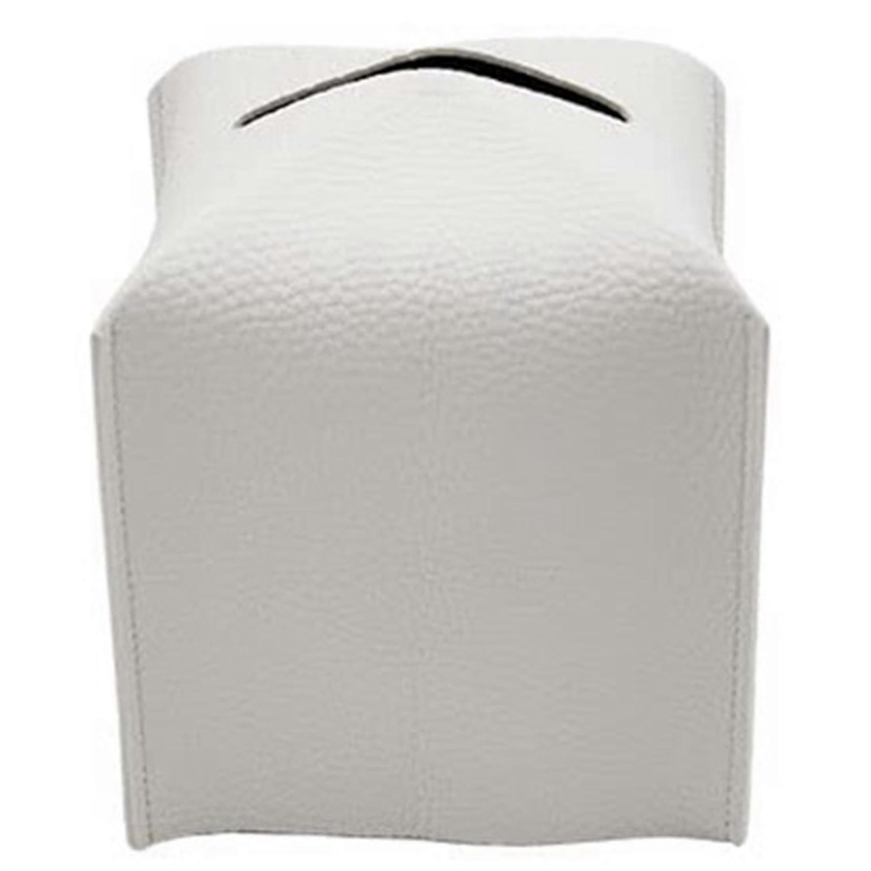 Modern Decorative Pu Leather Square Tissue Box