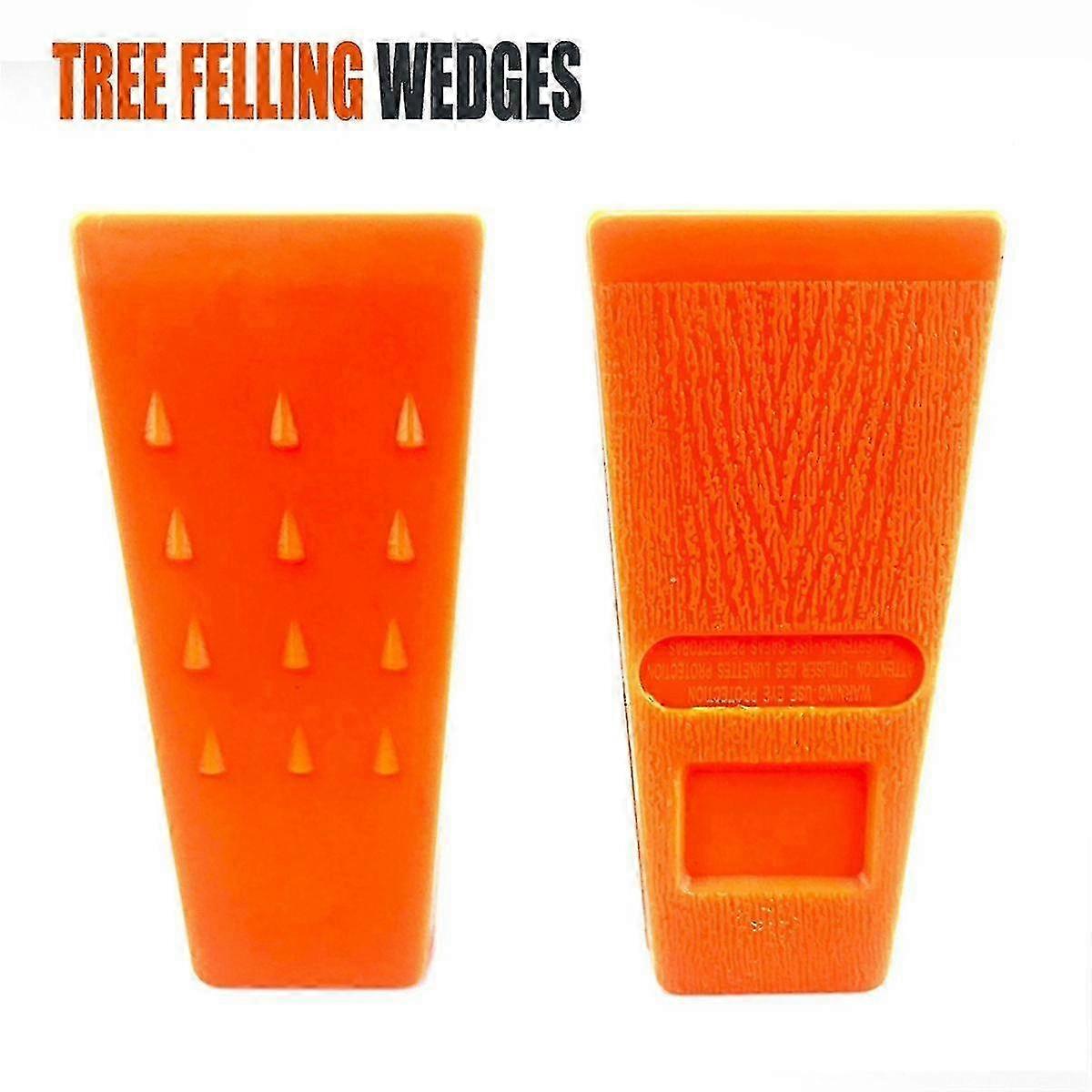 2 Pz Logging Wedge Nail Logging Tool Motosega Aiuto per il taglio Plastica Logging Bolt Accessori per motoseghe