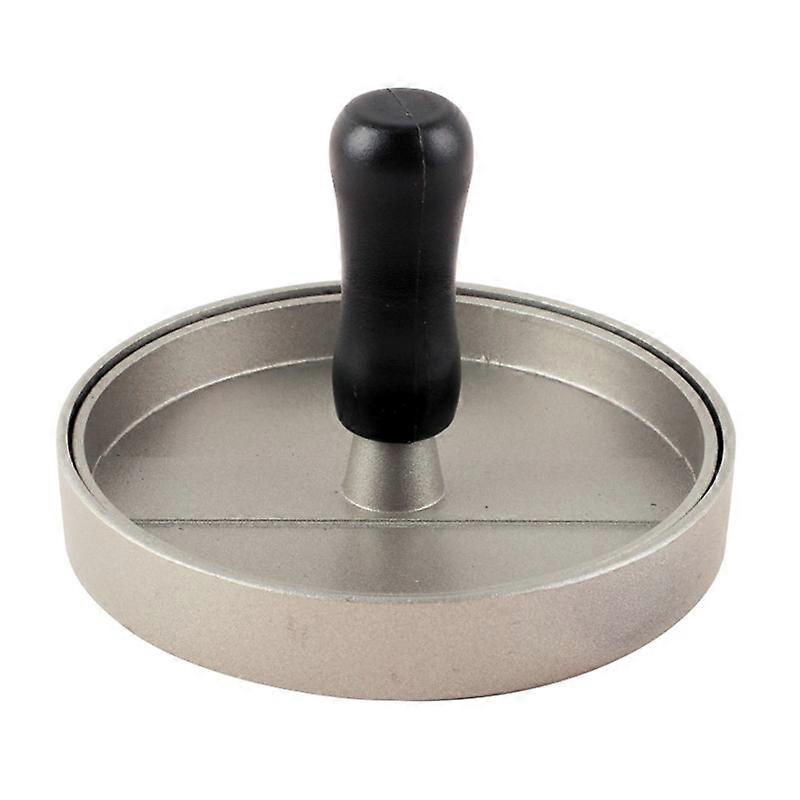 Round hamburger press