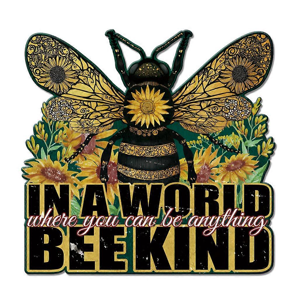 Iron Wall Decorations for Bars Restaurants Cafe Pubs Bees 256x266mm