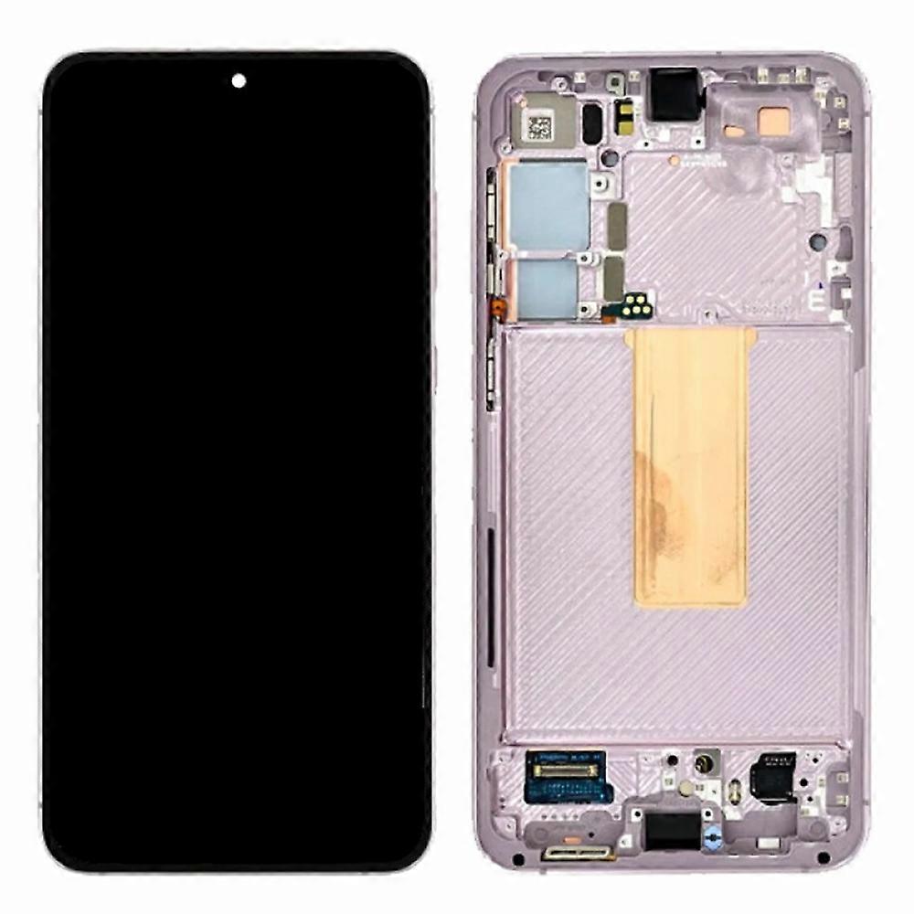 For Samsung Galaxy S23 SM-S916 6.6 inch OEM Grade S AMOLED Screen and Digitizer Assembly Frame (with