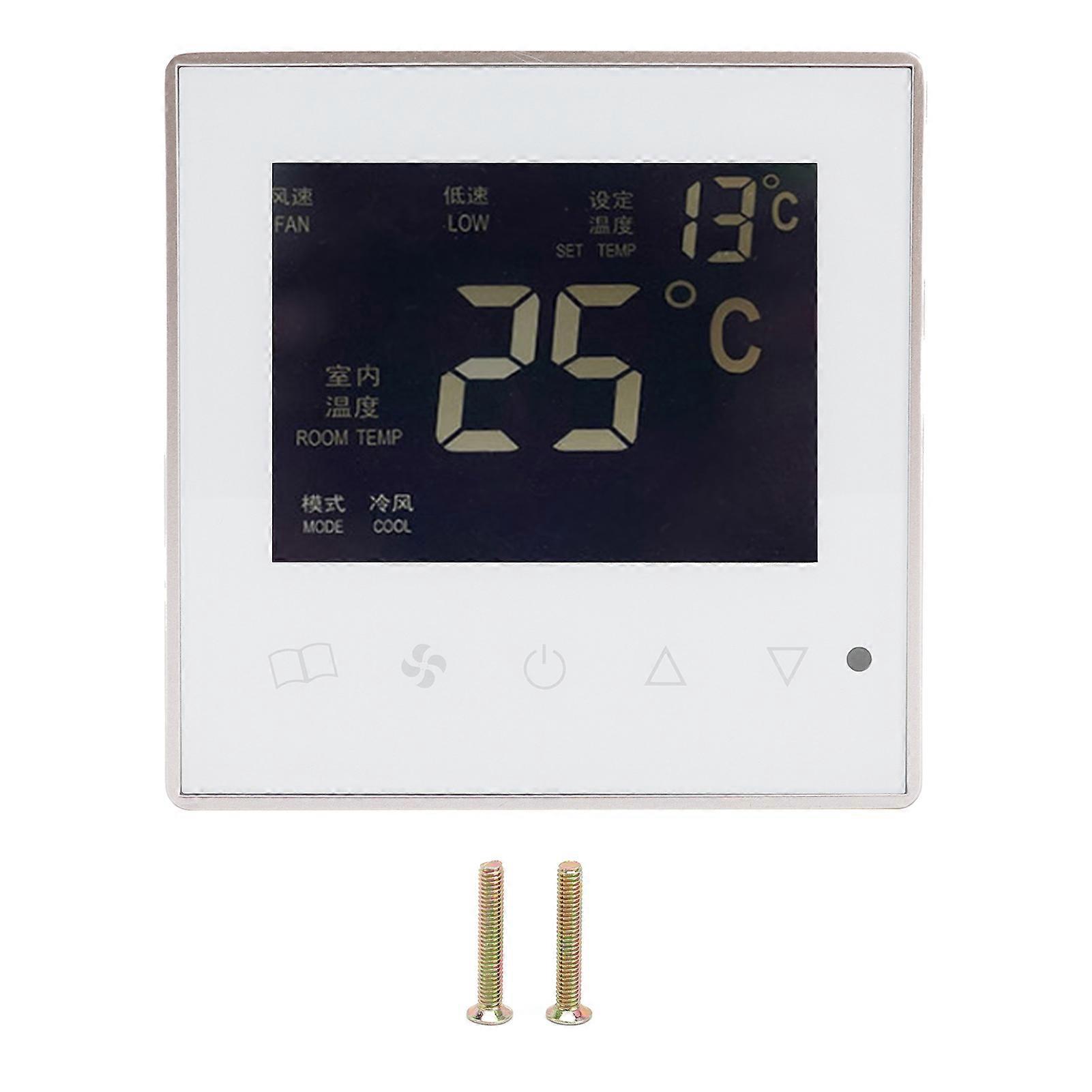 LCD Thermostat Intelligent Air Conditioner NTC Temperature Controller Equipment AC220V