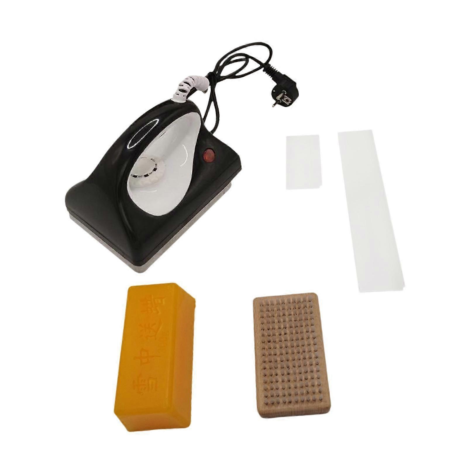 Ski Snowboard Tuning Kit Waxing Iron Adjustable Temperature Control Iron Yellow