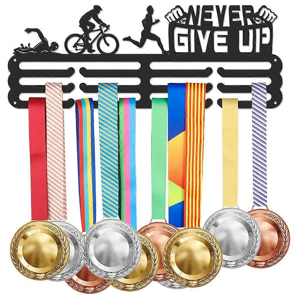 Iron Medal Hanger Holder Display Wall Rack with Screws Sports 150x400mm