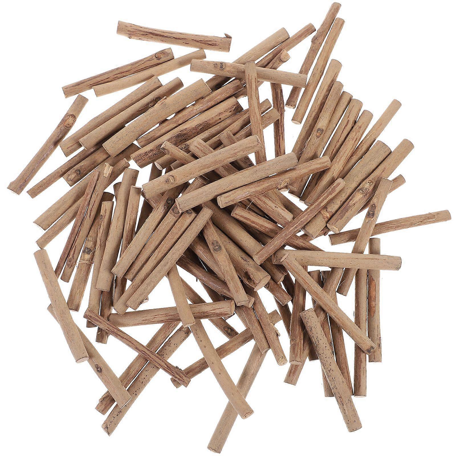 1 bag of DIY Craft Sticks Mini Wood Log DIY Rustic Home Decor DIY Toy Models
