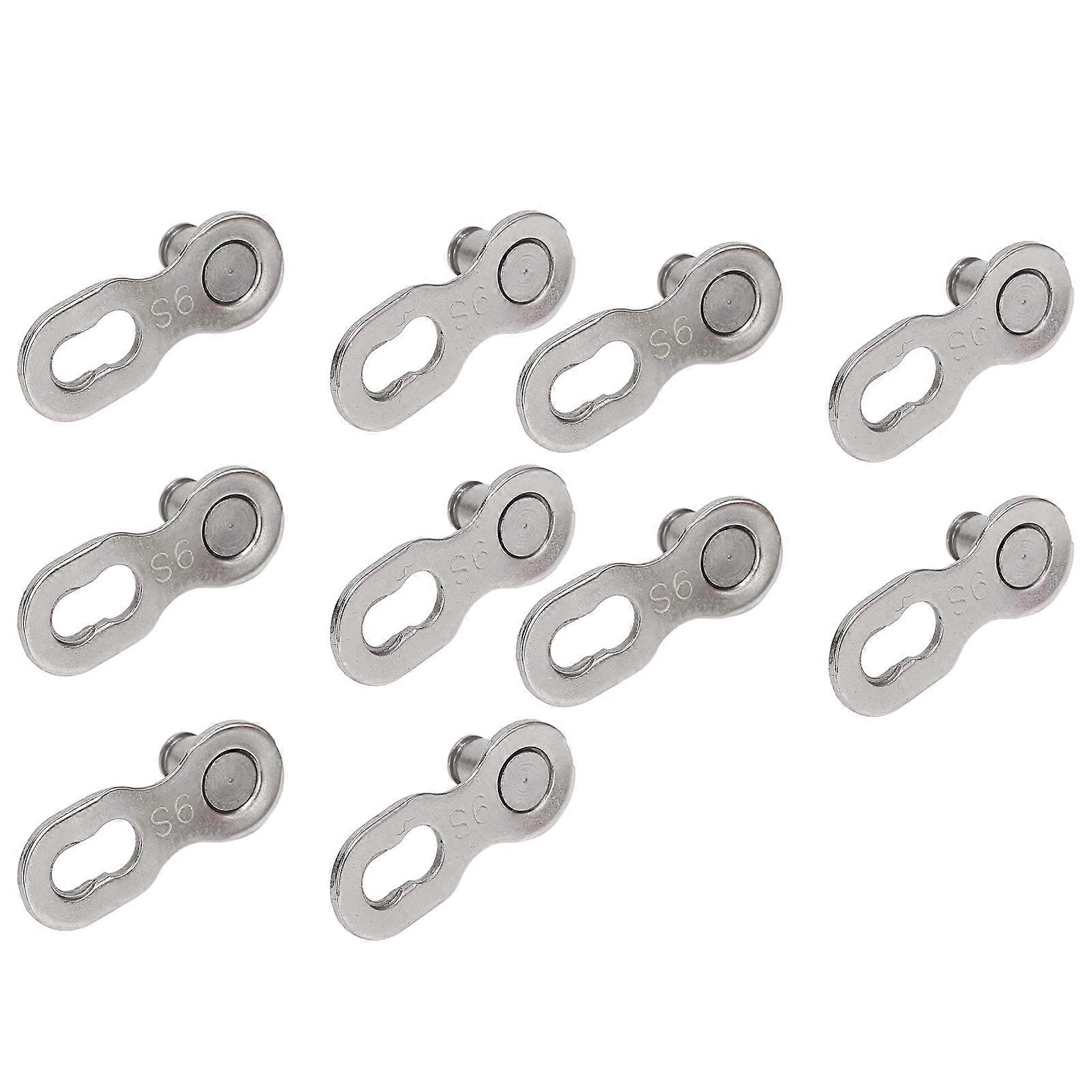 CANSUCC 5 Pair/set Bicycle Chain Link Connector Joints Durable Bike Chain Quick Release Buckle