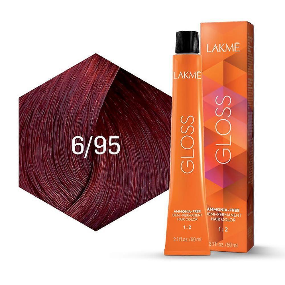 Permanent Dye Lakmé Gloss Nº 6/95 60 ml