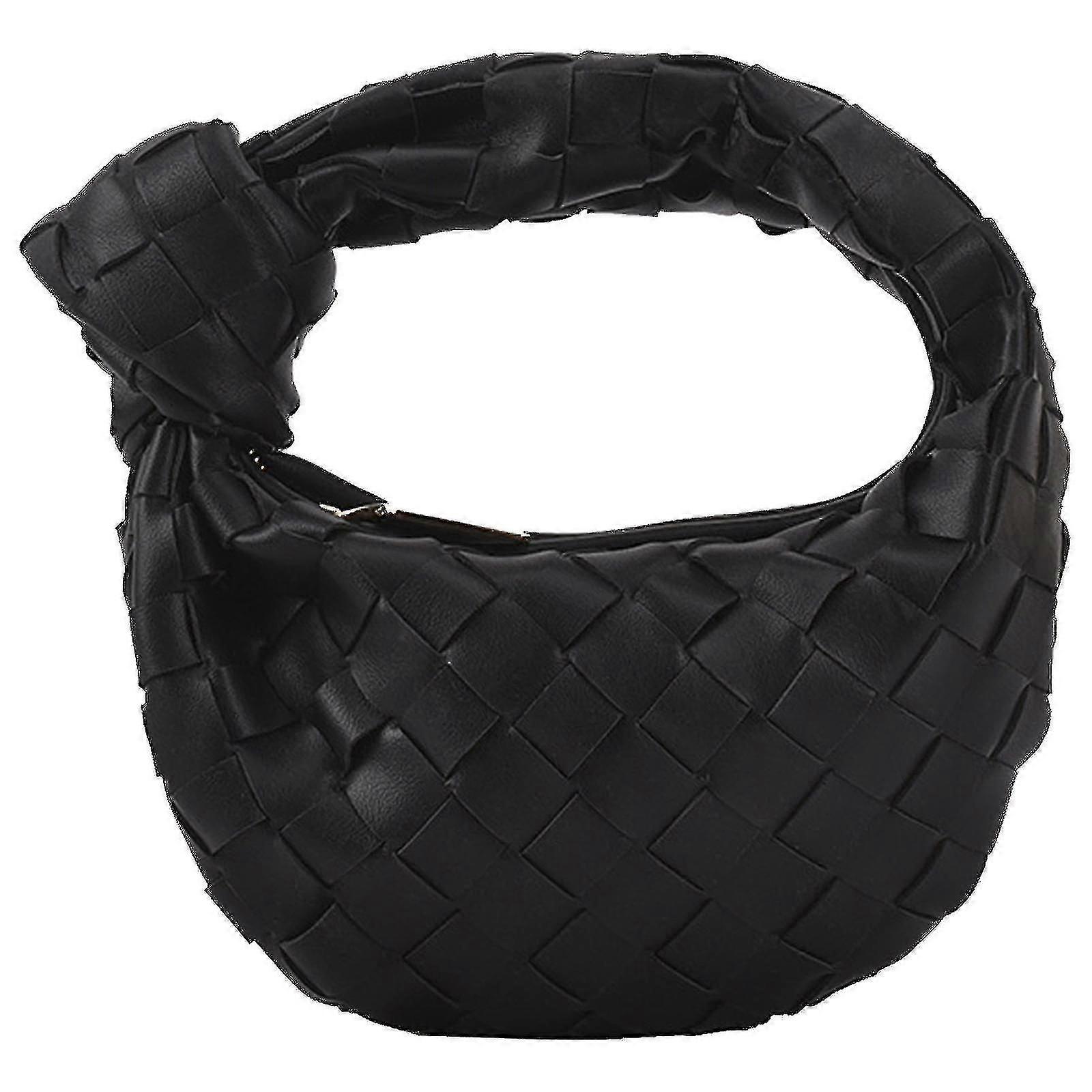 トートバッグ 編み込みハンドバッグ PUレザー レディース ショルダーウォレット 大容量 編み込みバッグ