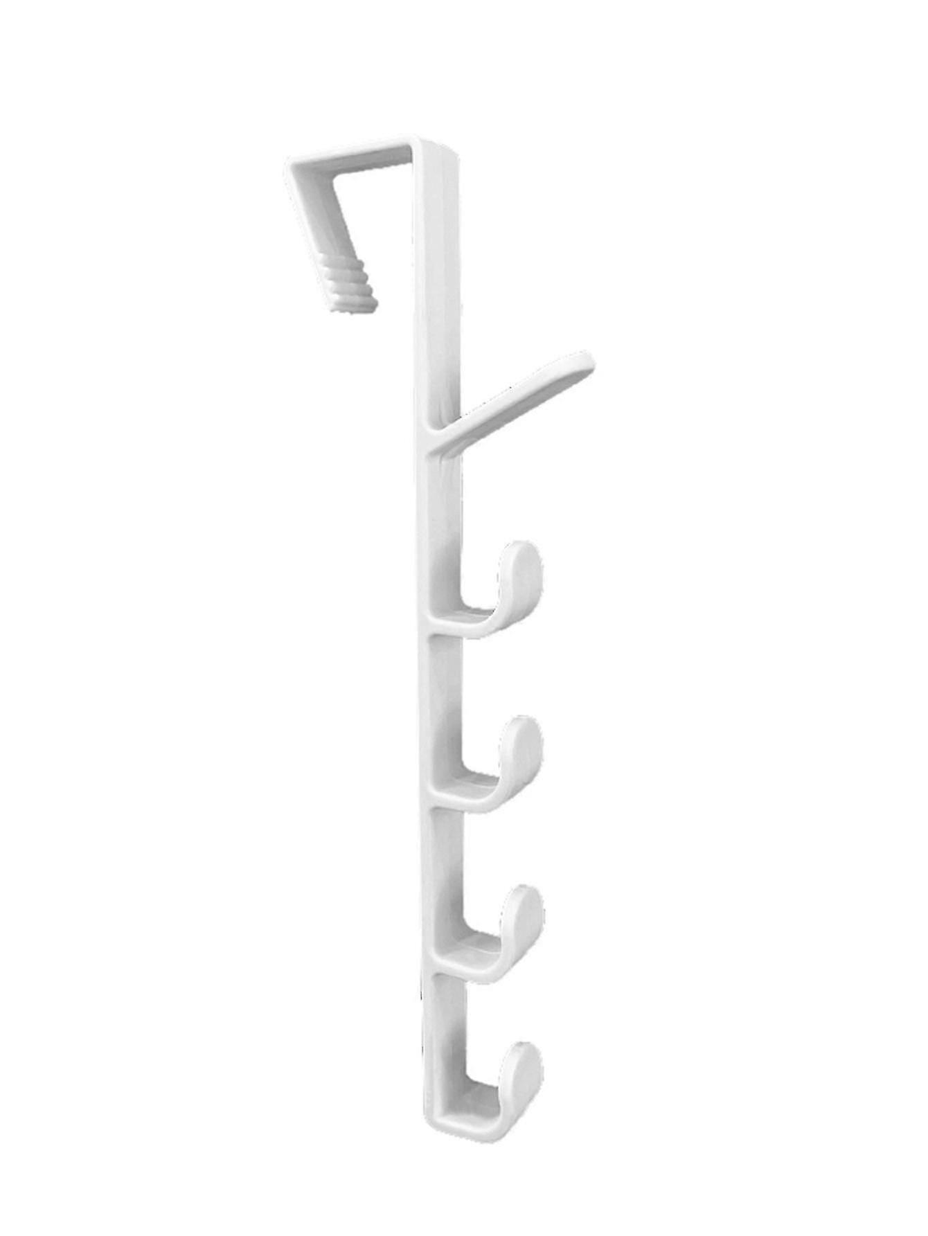 Multi-purpose Five-section Door Rear Hook (white)