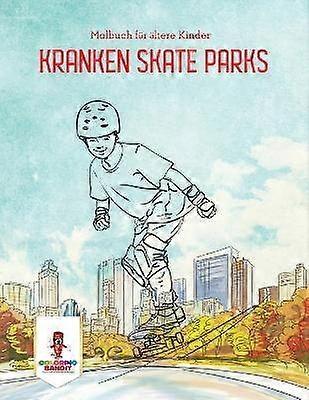 Kranken Skate Parks Malbuch fr ltere Kinder