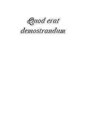 Quod erat demostrandum