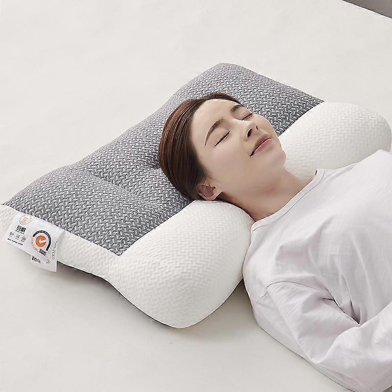 Memory Orthopedic Cotton Pillow 42x70cm Slow Rebound Soft Memory Slepping Pillows Ergonomic Shaped Relax The Cervical for Adult