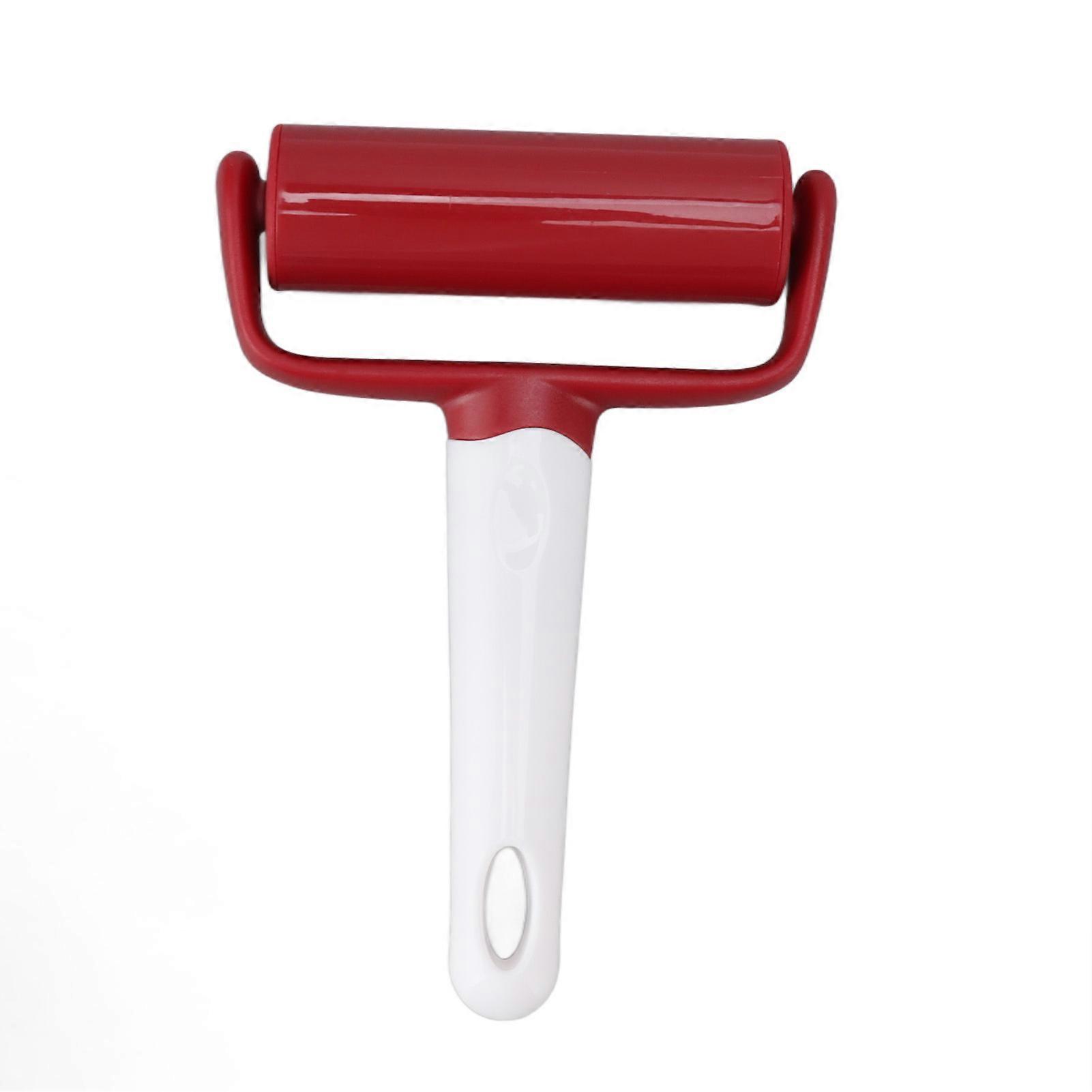 Small Rolling Pin with Handle for Pizza and Pie Crust
