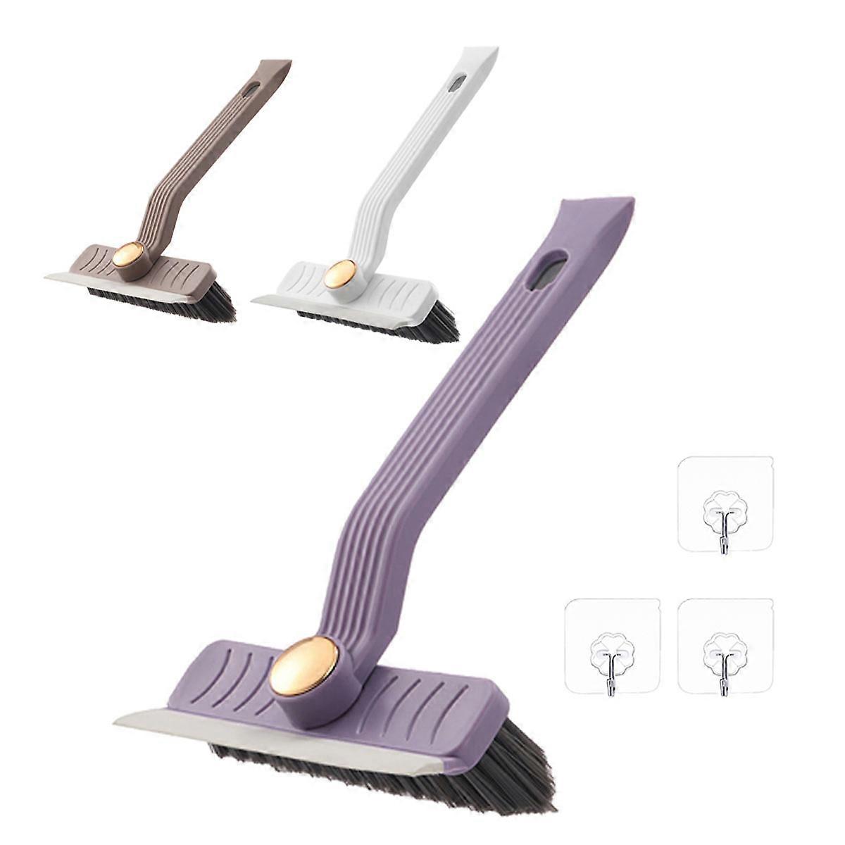 Multi-Function Rotating Crevice Cleaning Brush for Bathroom & Kitchen