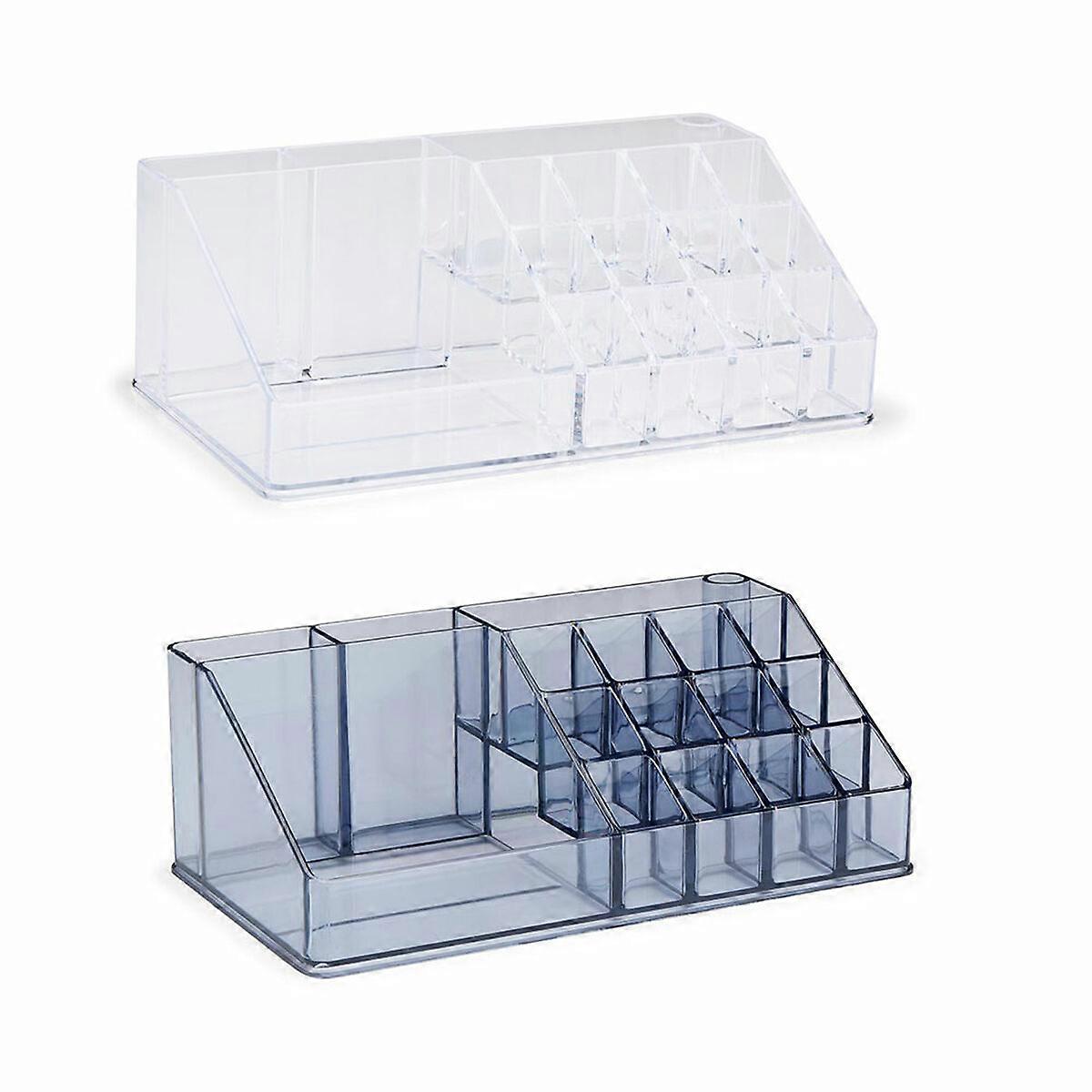 Makeup organizer Touch of Beauty Acrylic 22.5 x 12.5 x 8 cm 17 compartments