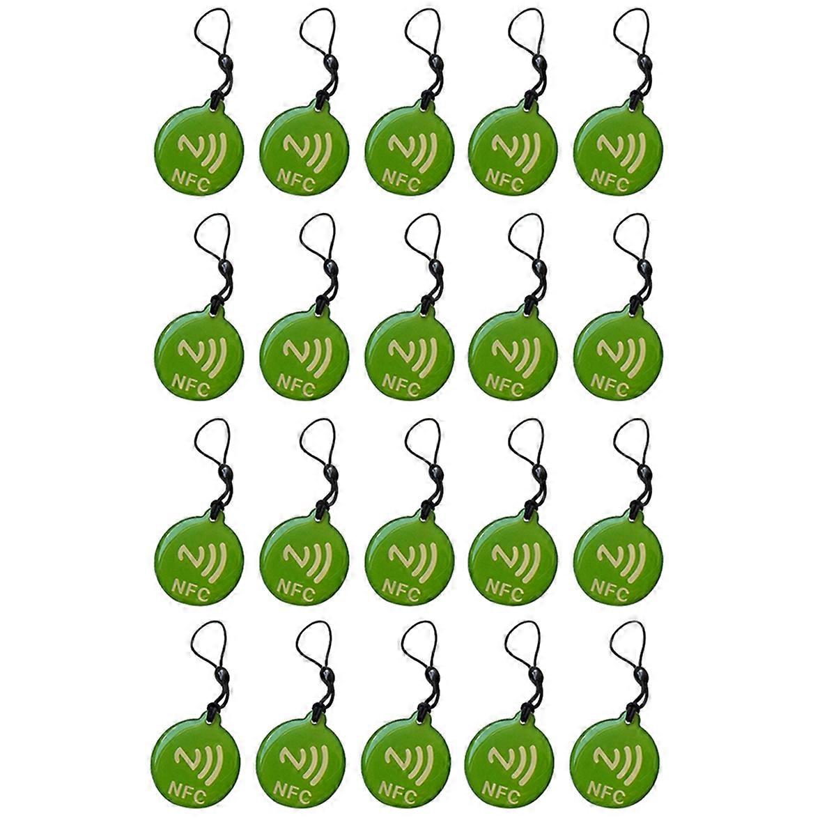 20Pcs NFC Tags Lable Ntag213 13.56mhz Smart Card for All NFC Enabled Phone Smart Business Card NFC