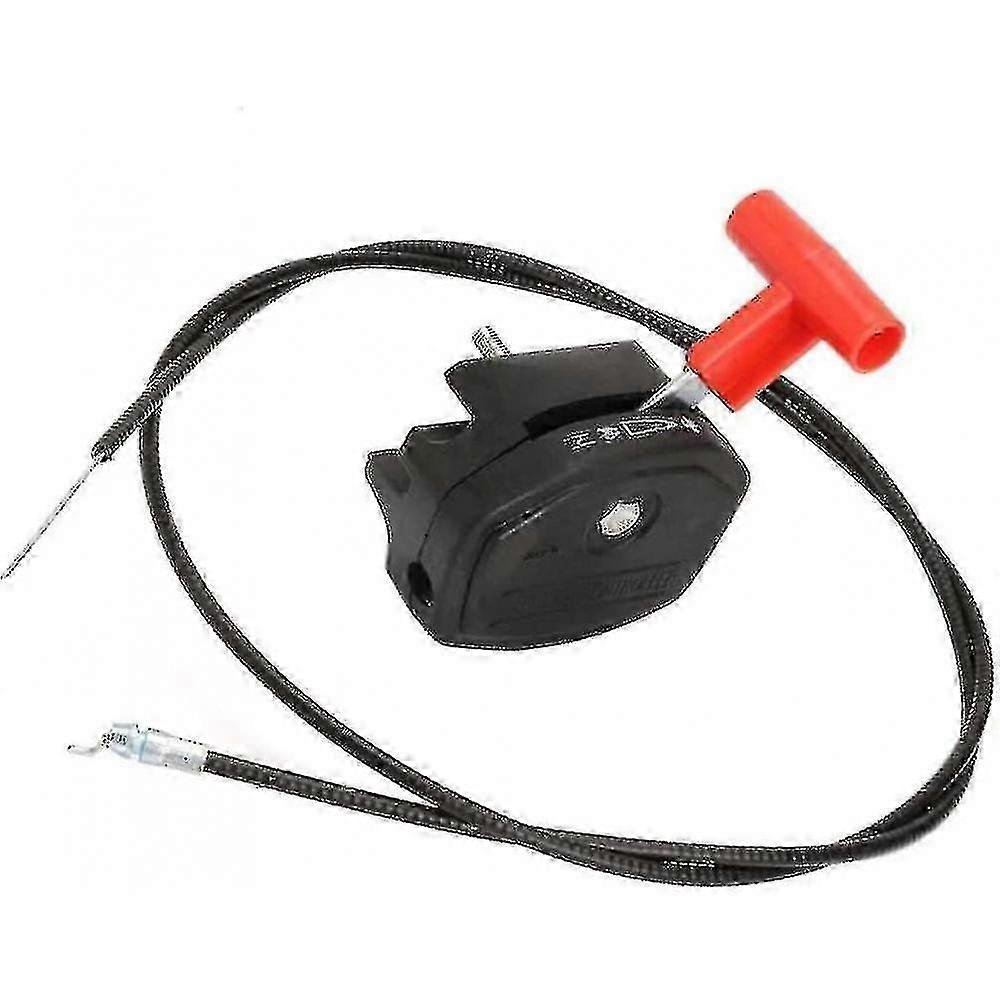 Καλώδιο γκαζιού χλοοκοπτικής μηχανής με μοχλό πνιγμού Αξεσουάρ χλοοκοπτικών καλωδίων κίνησης χλοοκοπτικών Αξεσουάρ χλοοκοπτικών (1set, μαύρο κόκκινο) Z DNR