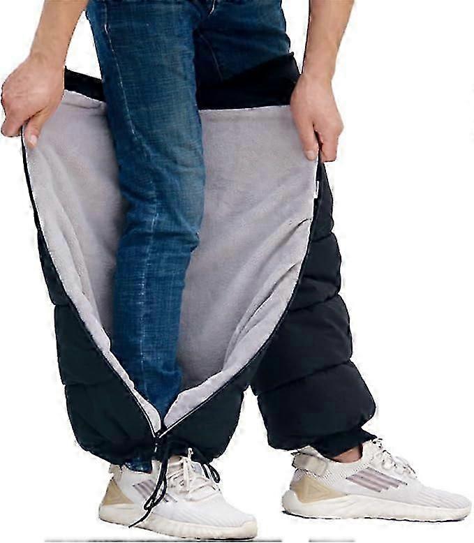무릎 워머 오토바이 레그 워머 겨울 무릎 패드 방수 레그 워머 열 플러시 라이닝 레그 워머 지퍼 다리가 있는 반사 무릎 보호대