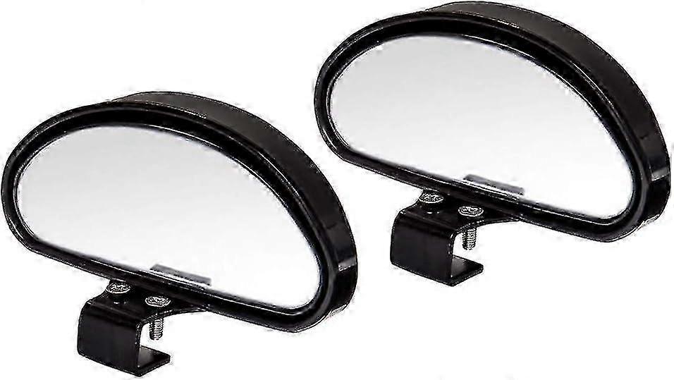 Espelho de Condução Espelho Acompanhado Espelho de Ponto Cego para Todos os Carros - Espelho Convexo de Ângulo Ajustável (2Pcs-A) f26