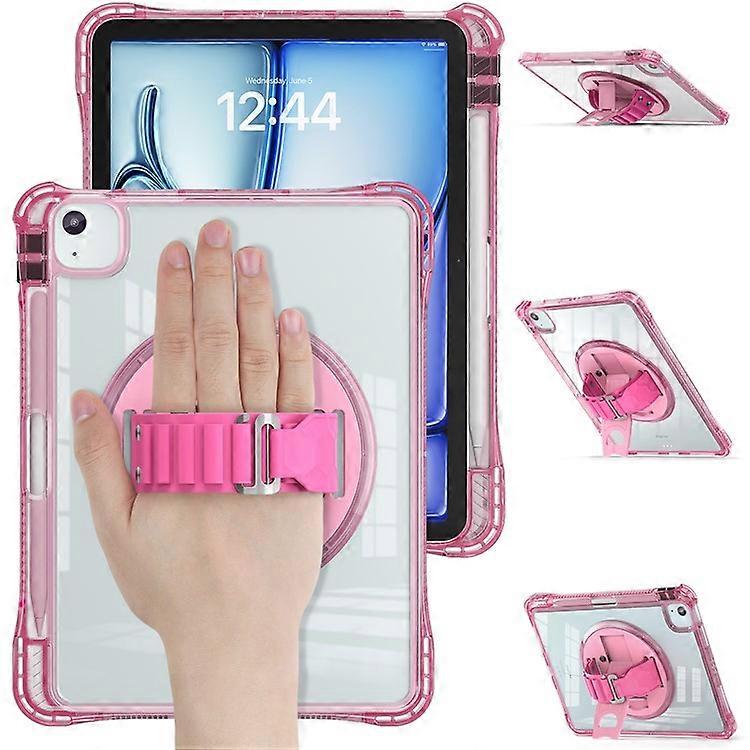 Compatible For iPad Air 11 (2024) / Air (2022) / (2020) / iPad Pro 11(2022) / (2021) / (2020) / (2018) Case Kickstand PC+TPU+Acryl