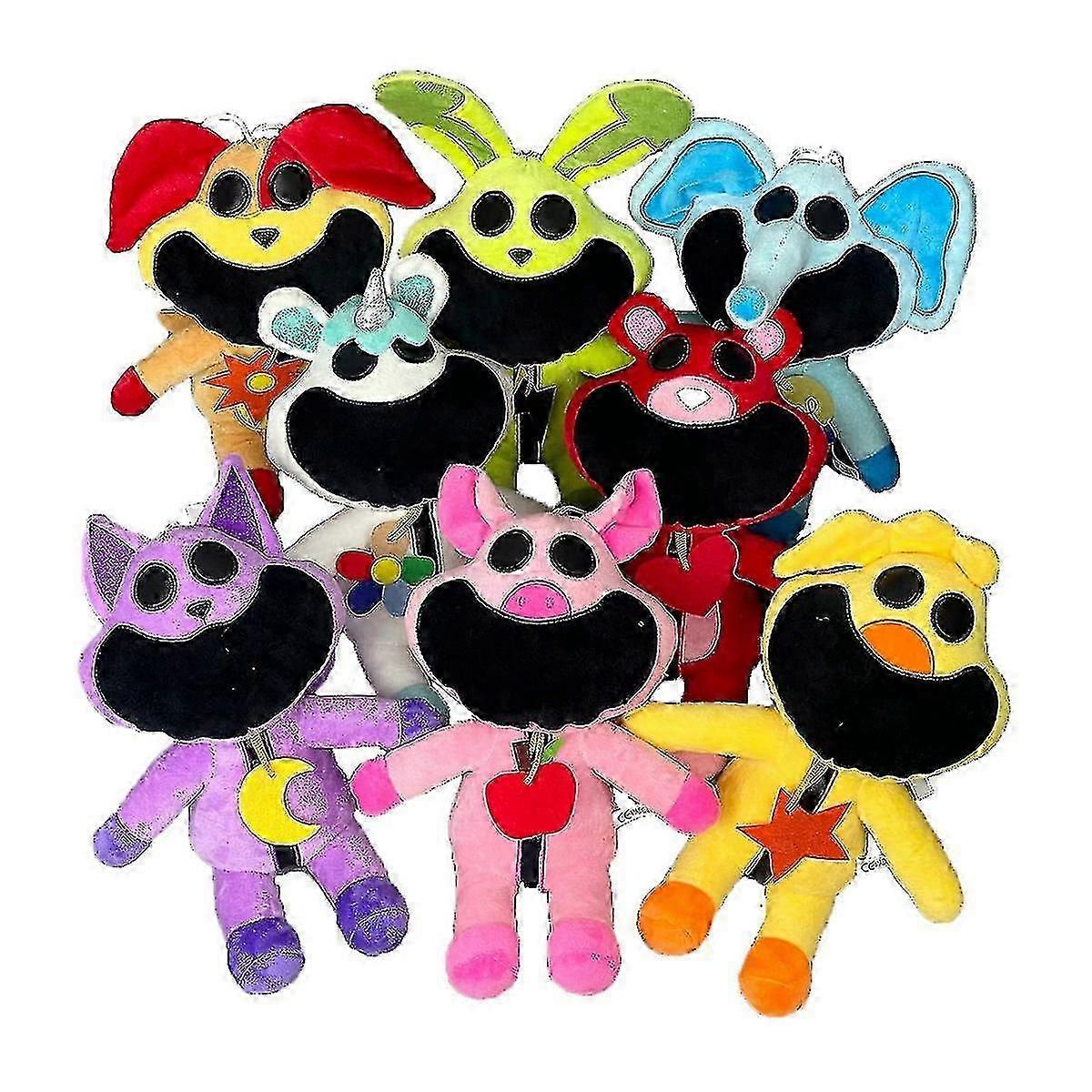 WXH Poppy Playtime 3 Plush Toy Smiling Critters Stuffed Game Doll For Children Gift Y