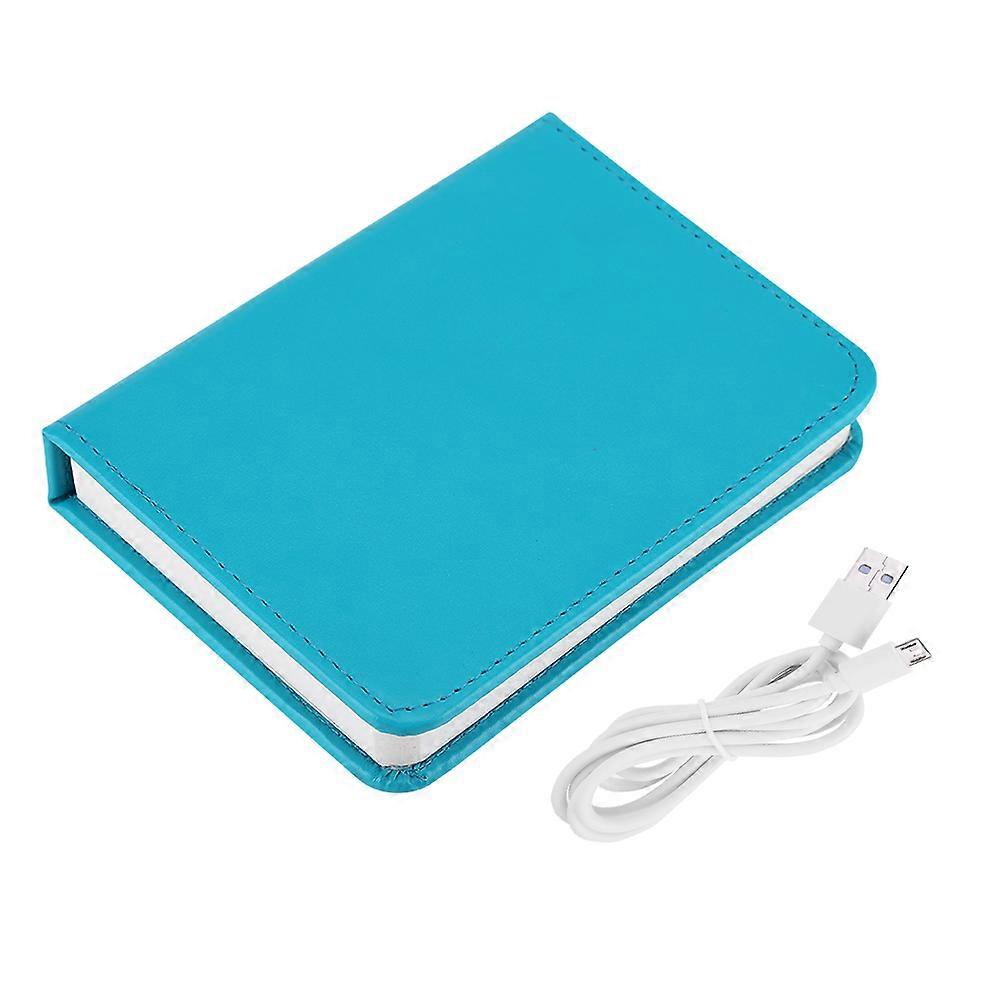 Creative Book-Shaped LED Night Light, Foldable Table Lamp, USB Desk Booklight, Portable Size, White Color
