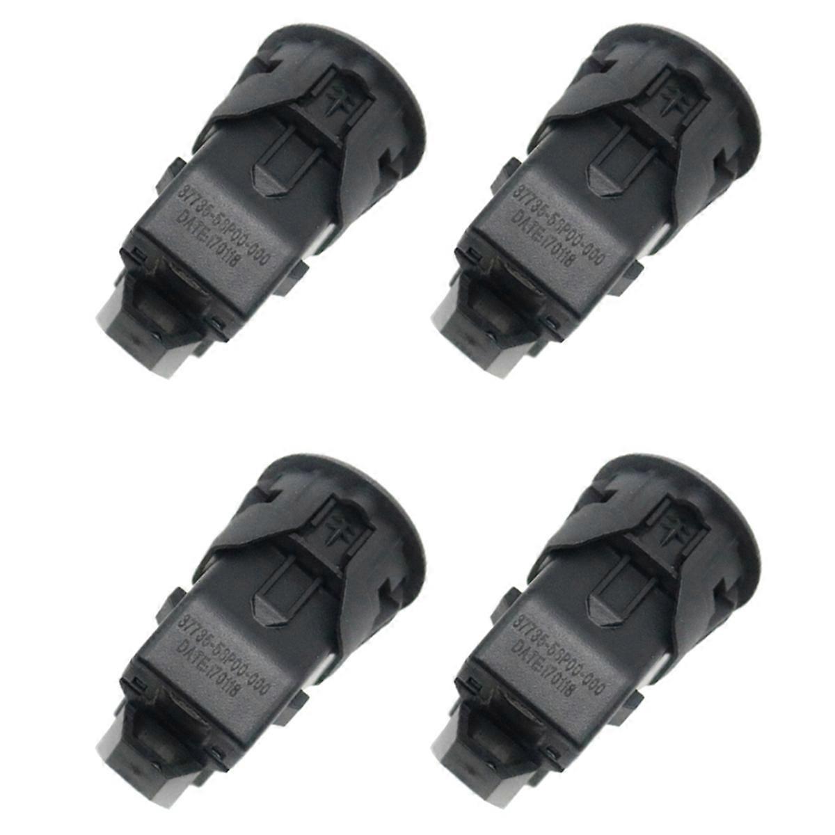 4X Park Sensor Assy Park Back Distance Radar Detector Back Car Radar Detector 37735-56P00 for Vitar