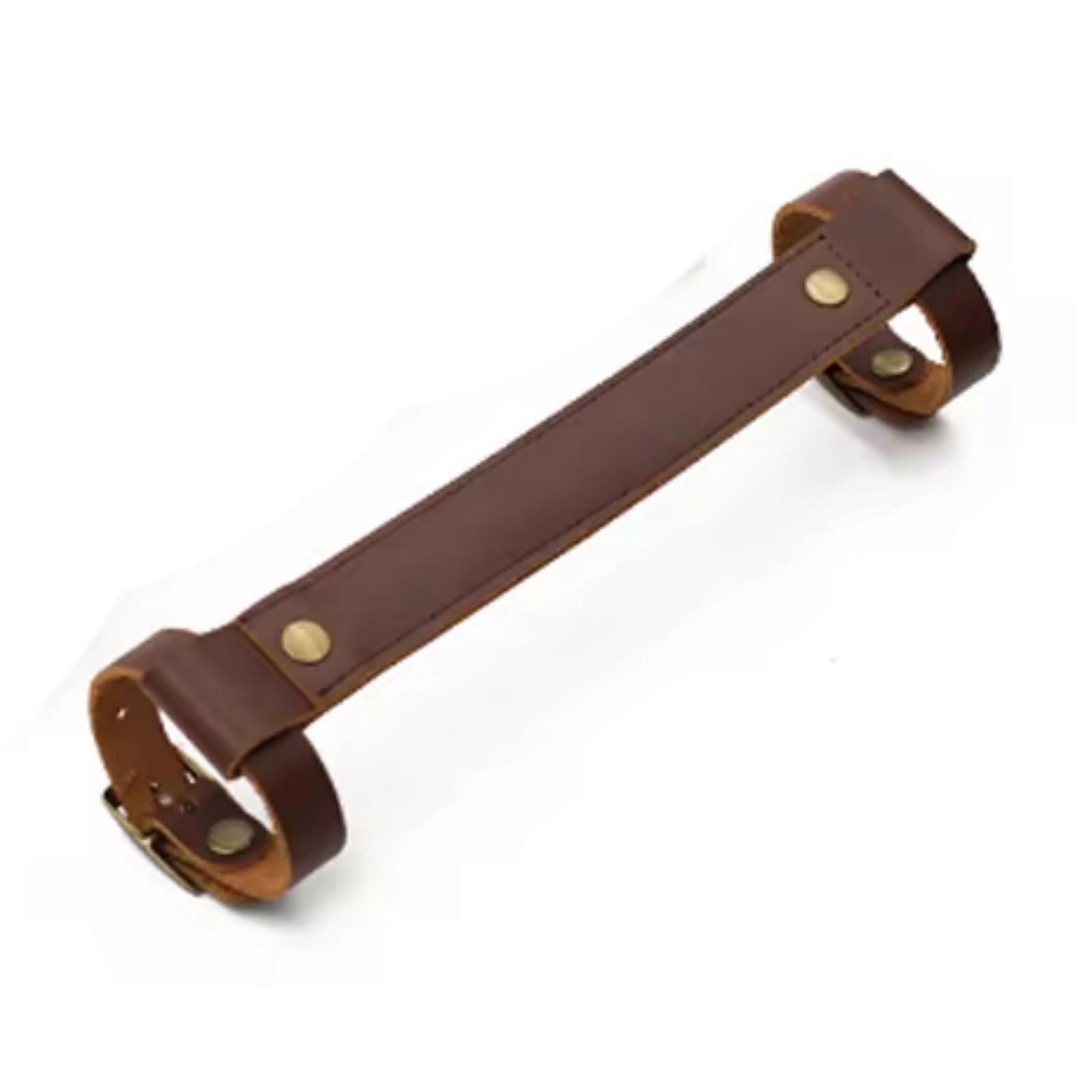 Easily Install Bike Lift Strap Bike Frame Carrying Lifter Commuters Bike Handle for Multiple Bicycles Types brown