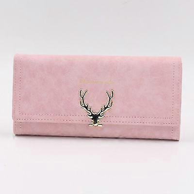 محفظة نسائية جلد ناعم السيدات محفظة بطاقات متعددة فتحات سعة كبيرة سحاب حقيبة مخلب Type3