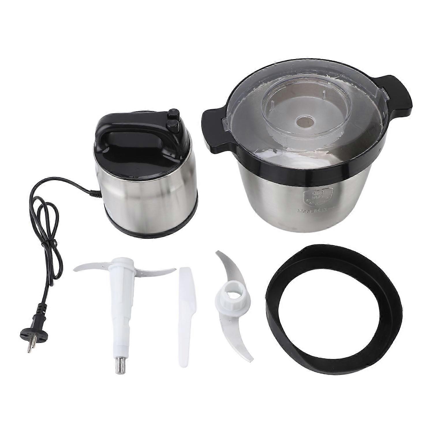 Electric Meat Grinder 6L 2000W Stainless Steel 2 Gears Versatile Efficient Use Meat Blender Food Cho