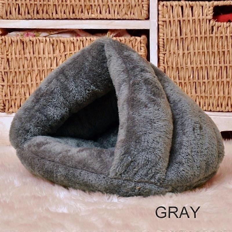 New Pet Cat Dog House Kennel Puppy Cave Sleeping Bed Super Soft Mat Pad Warm Nest