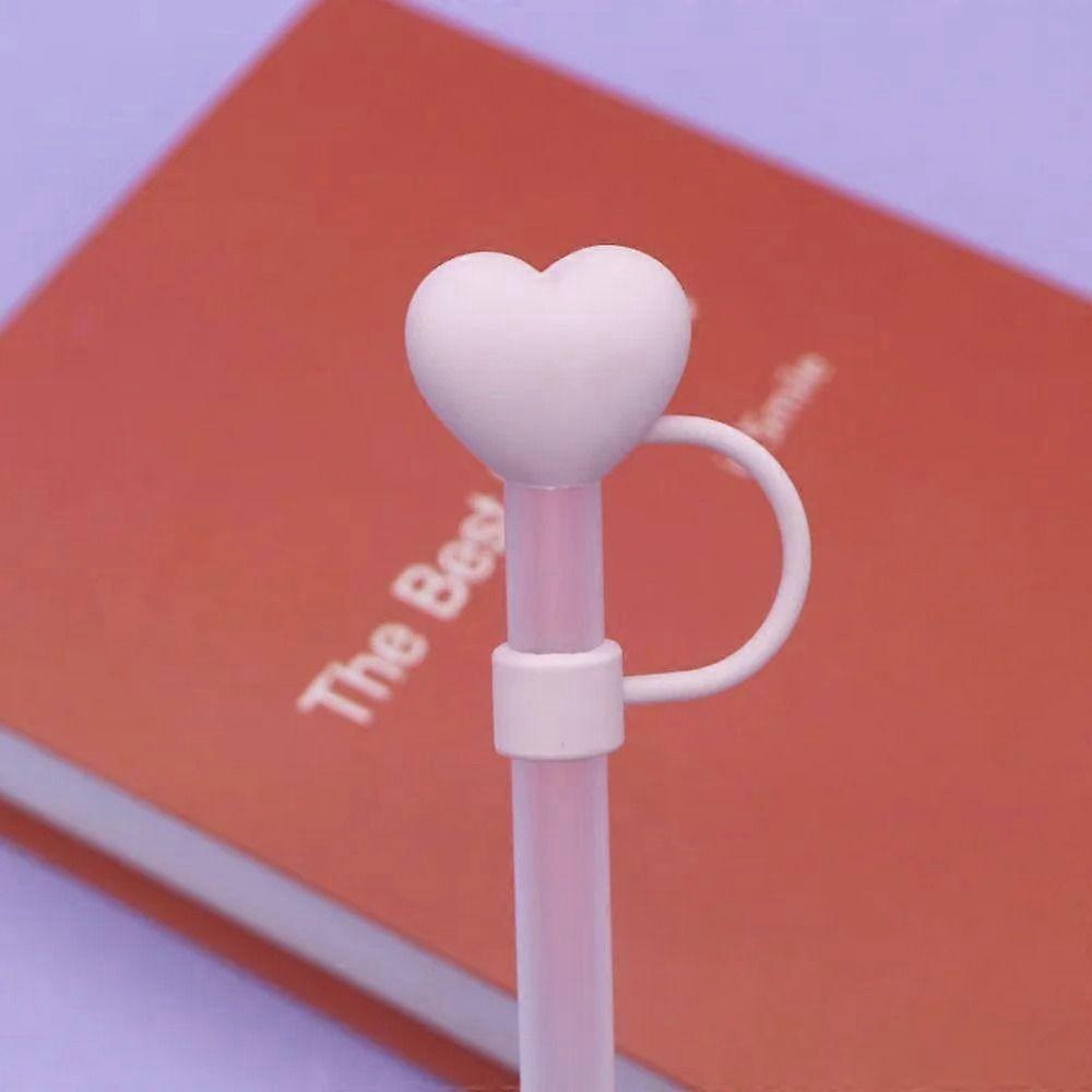 Heart-shaped Heart-shaped Cute Compatible with Stanley New Straw Covers Cap for Decor Outdoor