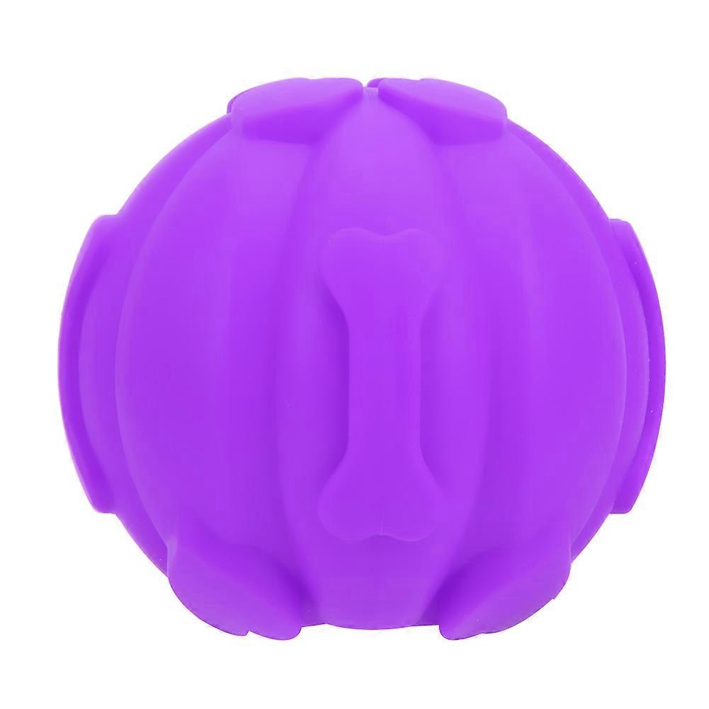 Pet Dog Teeth Cleaning Protection Toy: Soft Silicone, Non - toxic, Sounding Biting Ball